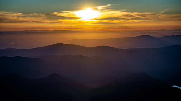 Cascade Range Sunset 1